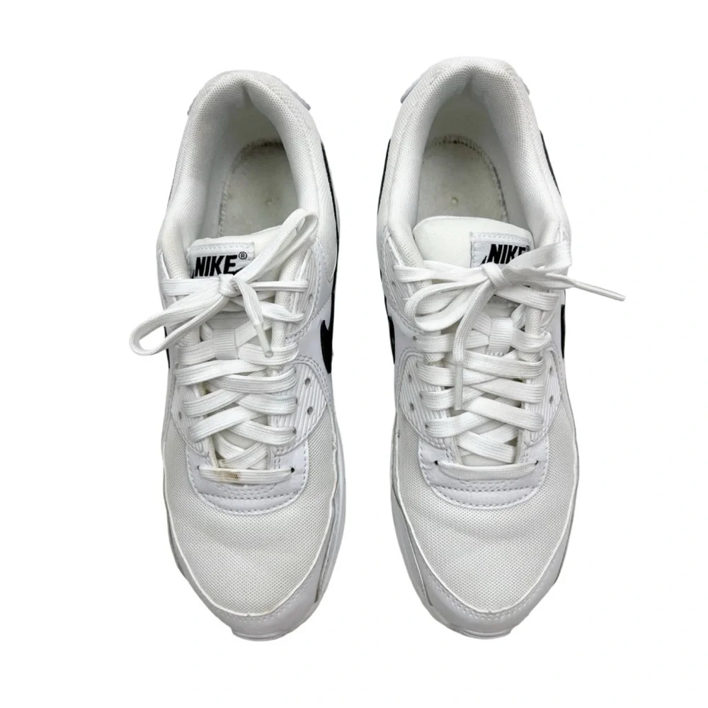 Nike Womens Air Max 90 Shoes White Black Size 10 NEED INSOLES